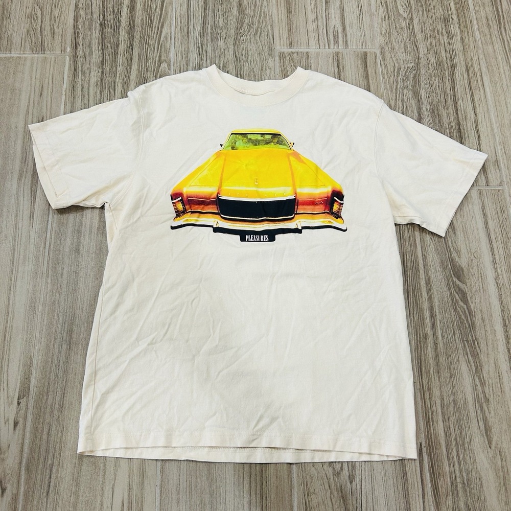 Pleasures x Blur Song 2 T Shirt Men's Large EUC Rock